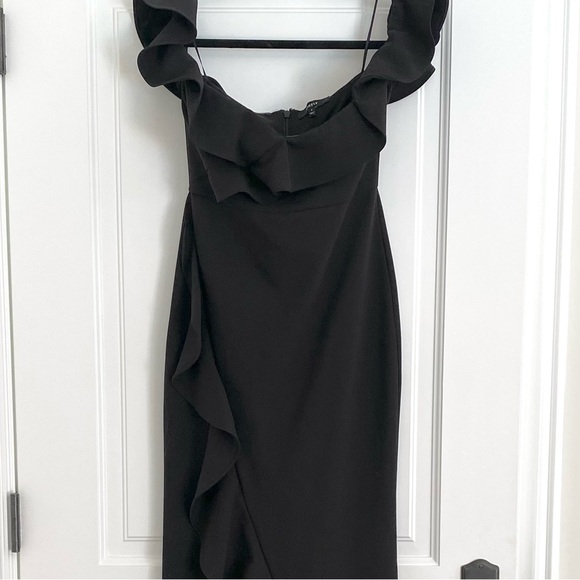 Likely, Miller Gown (Black, Size 4) - Picture 9 of 14